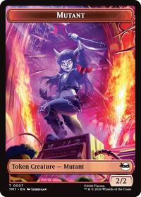 Mutant // Mutagen Double-Sided Token - Teenage Mutant Ninja Turtles - T - 7 // 9