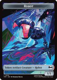 Robot // Food Double-Sided Token - Teenage Mutant Ninja Turtles - T - 10 // 8
