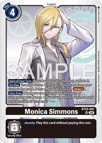 Monica Simmons - Dual Revolution - Super Rare - BT25-091