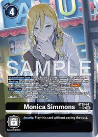 Monica Simmons (Alternate Art) - Dual Revolution - Super Rare - BT25-091