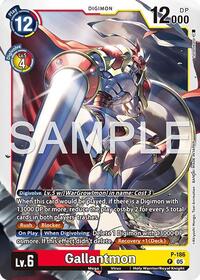 Gallantmon - P-186 (Reprint) - Advanced Booster Digimon Generation - Promo - P-186 P