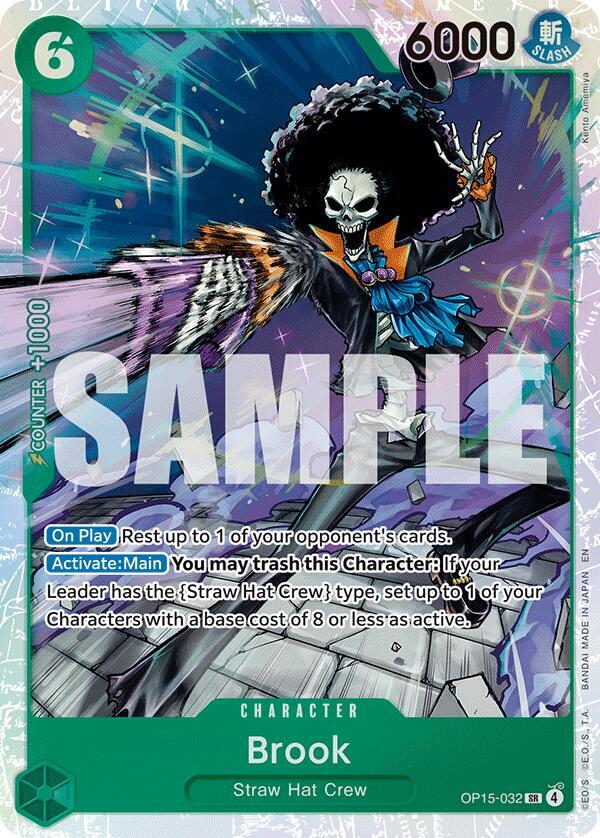 Brook (OP15-032) - Adventure on Kami's Island - SR - OP15-032