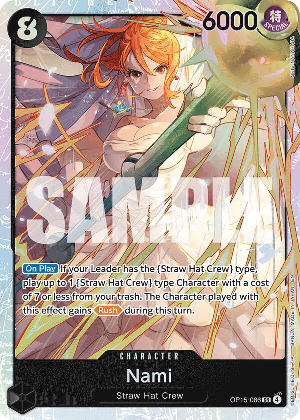 Nami (OP15-086) - Adventure on Kami's Island - SR - OP15-086