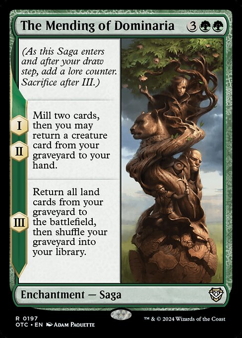 The Mending of Dominaria - Commander: Outlaws of Thunder Junction - R - 197
