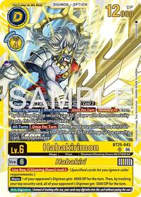 Habakirimon // Habakiri - Dual Revolution - Ultimate Rare - BT25-043 UR