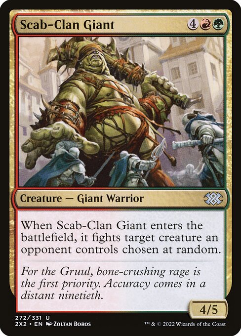 Scab-Clan Giant - Double Masters 2022 - U - 272