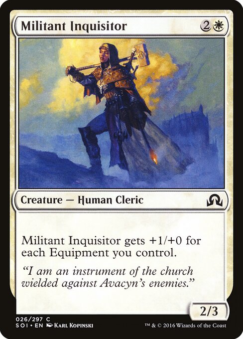 Militant Inquisitor - Shadows over Innistrad - C - 26