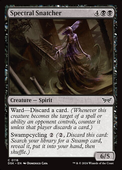 Spectral Snatcher - Duskmourn: House of Horror - C - 116