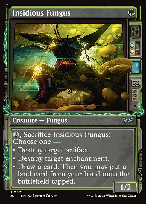 Insidious Fungus (Showcase) - Duskmourn: House of Horror - U - 321