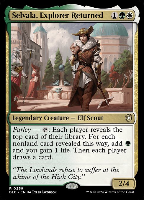 Selvala, Explorer Returned - Commander: Bloomburrow - R - 259