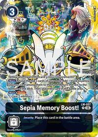 Sepia Memory Boost! (Alternate Art) - Starter Deck 23: Beatbreak - Promo - LM-037 P