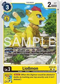 Liollmon (Welcome Tamers Pack Vol.2) - Starter Deck 23: Beatbreak Release Event Cards - Common - ST23-02 C