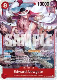 Edward.Newgate - The Time of Battle - SR - OP16-003