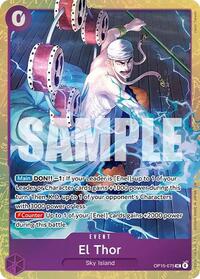 El Thor (Premium Card Collection -Best Selection Vol. 6-) - One Piece Promotion Cards - UC - OP15-075