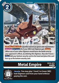 Metal Empire - Digital World Shambala - Common - EX12-072 C