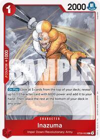 Inazuma - Starter Deck EX: Luffy & Ace - C - ST30-002