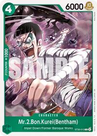 Mr.2.Bon.Kurei(Bentham) - Starter Deck EX: Luffy & Ace - C - ST30-013
