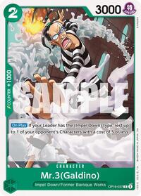 Mr.3(Galdino) (037) - The Time of Battle - C - OP16-037