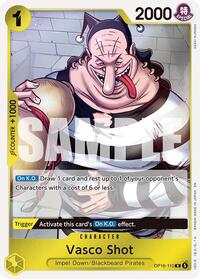 Vasco Shot - The Time of Battle - R - OP16-110