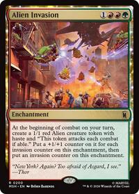 Alien Invasion - Marvel Super Heroes - R - 200