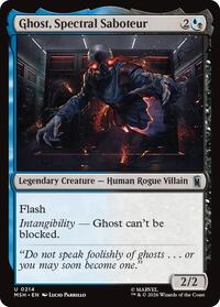 Ghost, Spectral Saboteur - Marvel Super Heroes - U - 214