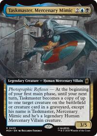 Taskmaster, Mercenary Mimic (Extended Art) - Marvel Super Heroes - R - 425