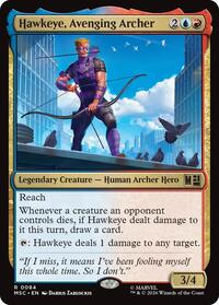 Hawkeye, Avenging Archer - Commander: Marvel Super Heroes - R - 84