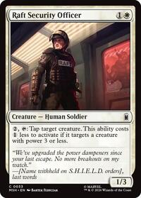 Raft Security Officer - Marvel Super Heroes - C - 33