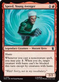 Speed, Young Avenger - Marvel Super Heroes - U - 152