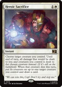 Heroic Sacrifice - Commander: Marvel Super Heroes - R - 18