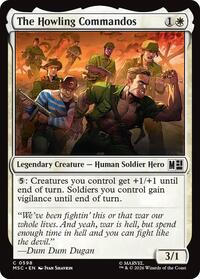 The Howling Commandos - Commander: Marvel Super Heroes - C - 598
