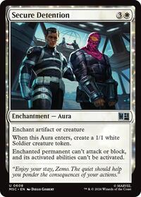 Secure Detention - Commander: Marvel Super Heroes - U - 608