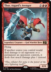 Thor, Asgard's Avenger - Commander: Marvel Super Heroes - R - 756