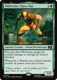 Wolverine, Claws Out - Commander: Marvel Super Heroes - R - 737