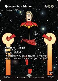 Heaven-Sent Marvel - Archangel of Thune (Borderless) - Marvel Universe Eternal-Legal - M - 41