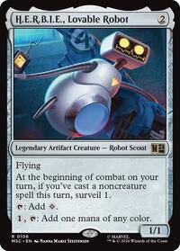 H.E.R.B.I.E., Lovable Robot - Commander: Marvel Super Heroes - R - 106