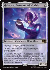 Galactus, Devourer of Worlds - Commander: Marvel Super Heroes - R - 8
