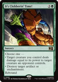 It's Clobberin' Time! - Commander: Marvel Super Heroes - R - 66