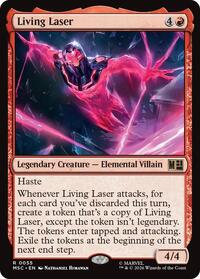 Living Laser (Surge Foil) - Commander: Marvel Super Heroes - R - 55