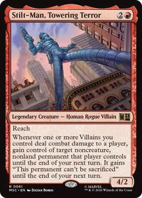 Stilt-Man, Towering Terror - Commander: Marvel Super Heroes - R - 61