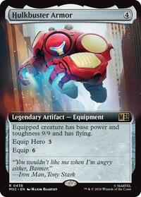 Hulkbuster Armor (Extended Art) - Commander: Marvel Super Heroes - R - 438