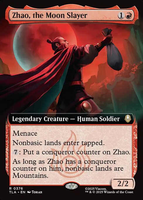 Zhao, the Moon Slayer (Extended Art) - Avatar: The Last Airbender - R - 376