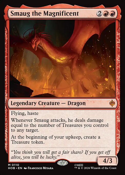 Smaug the Magnificent - The Hobbit - M - 110