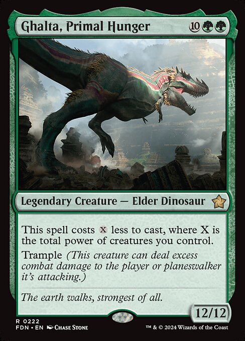 Ghalta, Primal Hunger - Foundations - R - 222