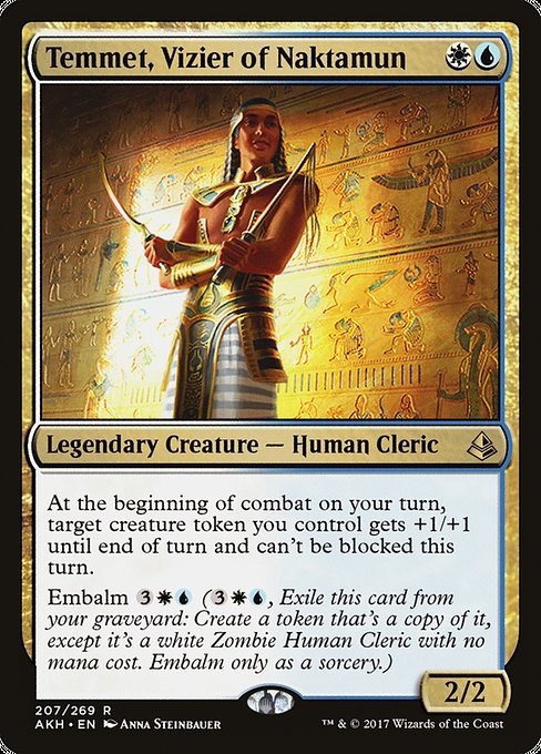 Temmet, Vizier of Naktamun - Amonkhet - R - 207