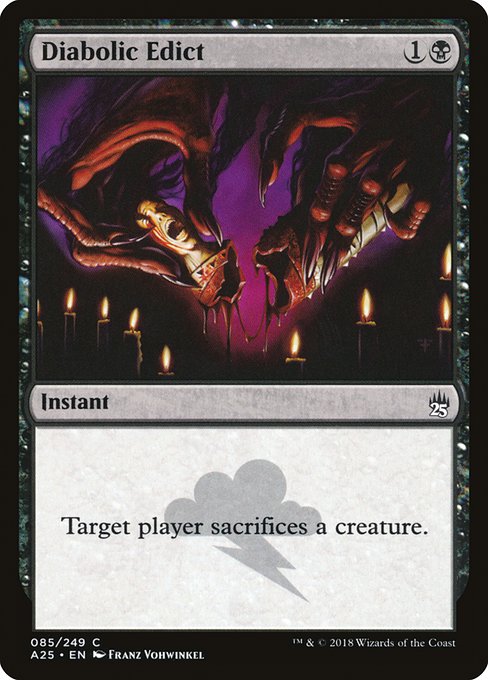 Diabolic Edict - Masters 25 - C - 85