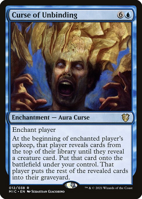 Curse of Unbinding - Commander: Innistrad: Midnight Hunt - R - 12