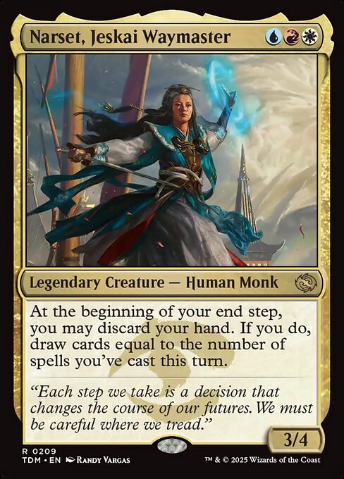 Narset, Jeskai Waymaster - Tarkir: Dragonstorm - R - 209