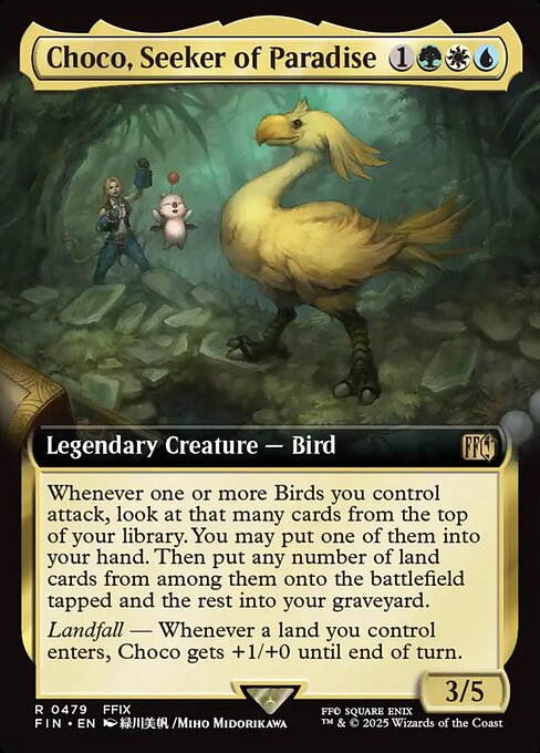 Choco, Seeker of Paradise (Extended Art) - FINAL FANTASY - R - 479