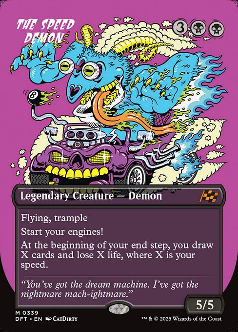 The Speed Demon (Borderless) - Aetherdrift - M - 339